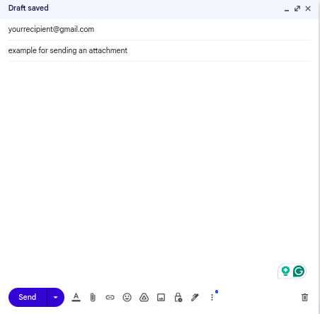 compose message in gmail