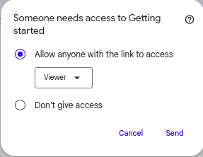 share files
