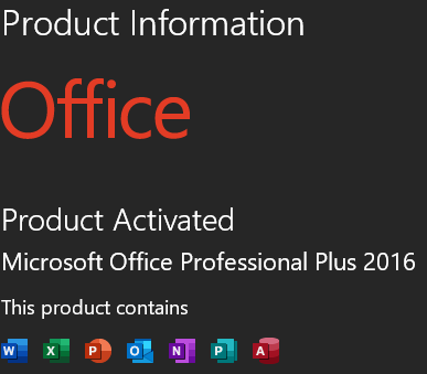 microsoft office